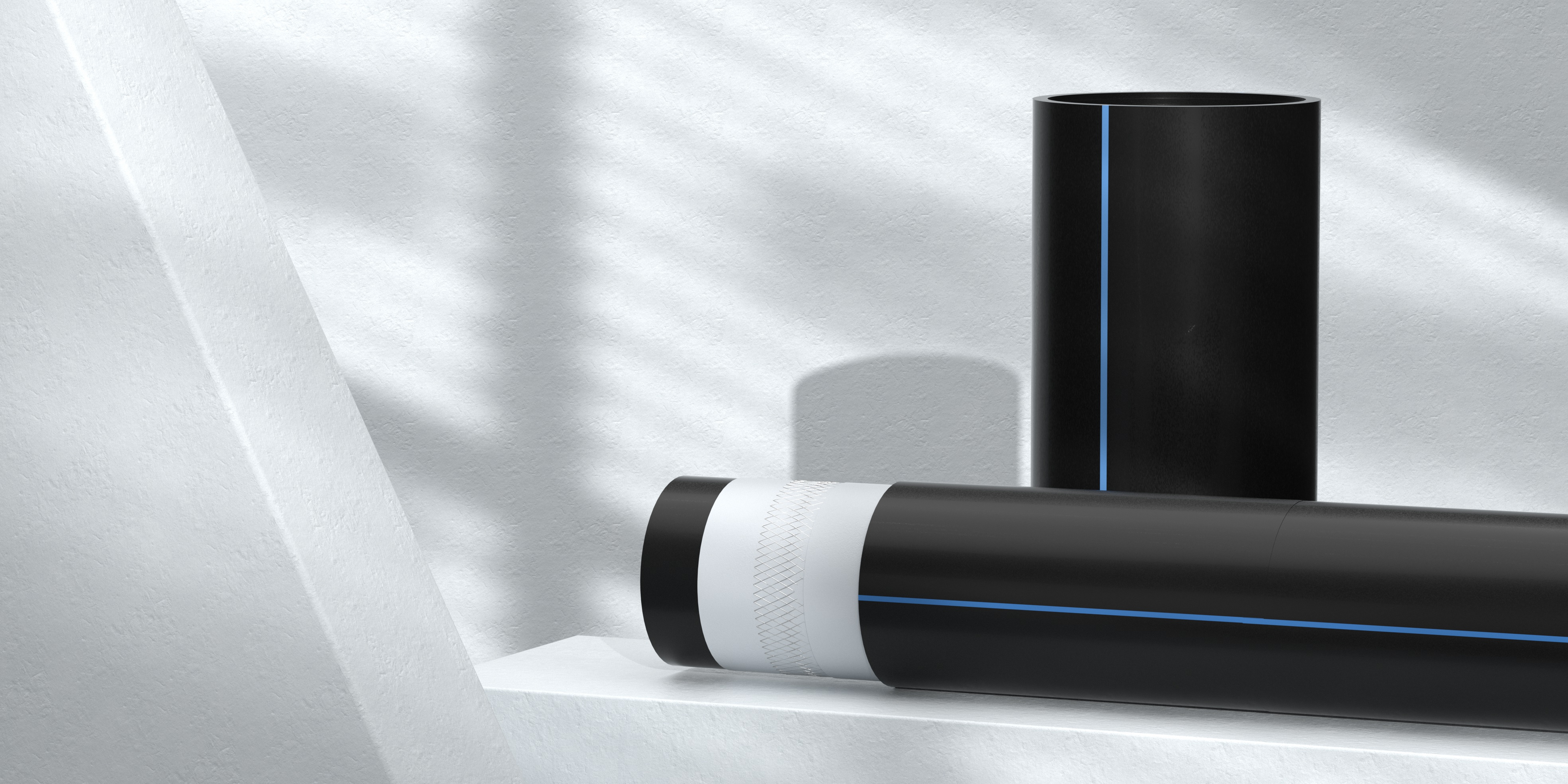 Steel Wire Reinforced Polyethylene Composite Pipes for Water Supply (Horizontal Version Tuyaux composites en polyéthylène renforcé de fil d'acier pour l'approvisionnement en eau (version horizontale