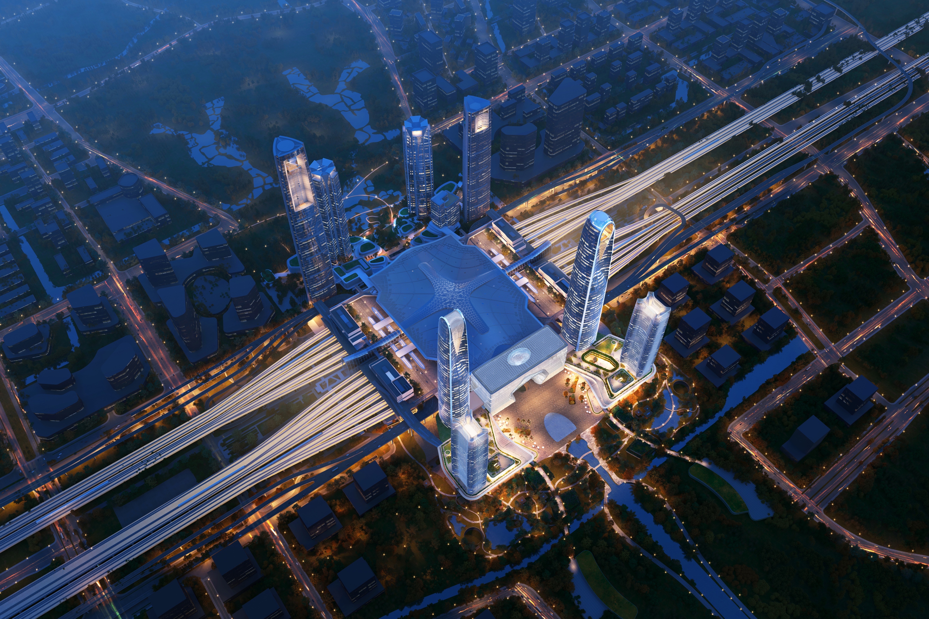 Hangzhou West Railway Station Gare de Hangzhou West