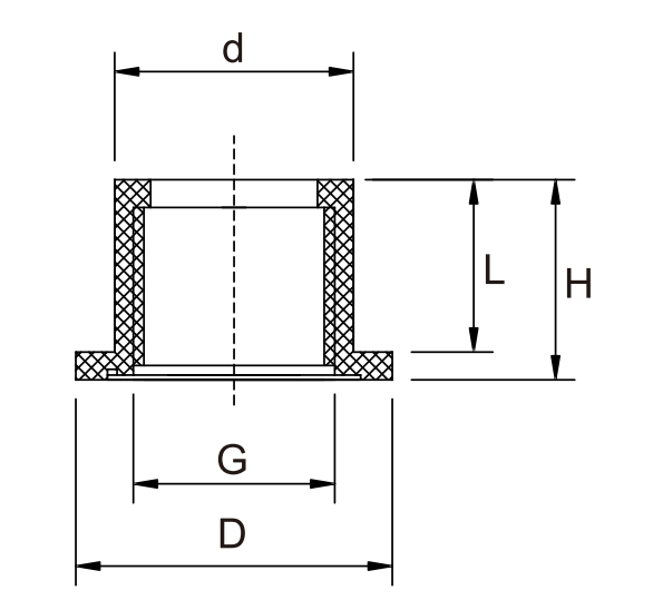 RÉDUCTEUR COURT FILETÉ