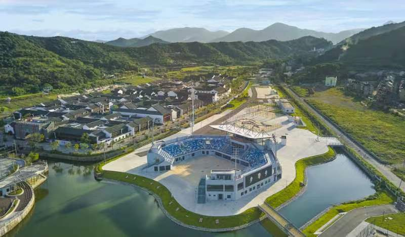 Centre de volleyball de plage Banbianshan de Ningbo