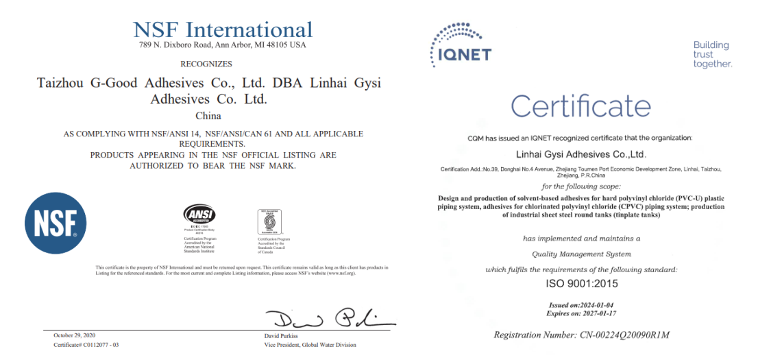 certificat