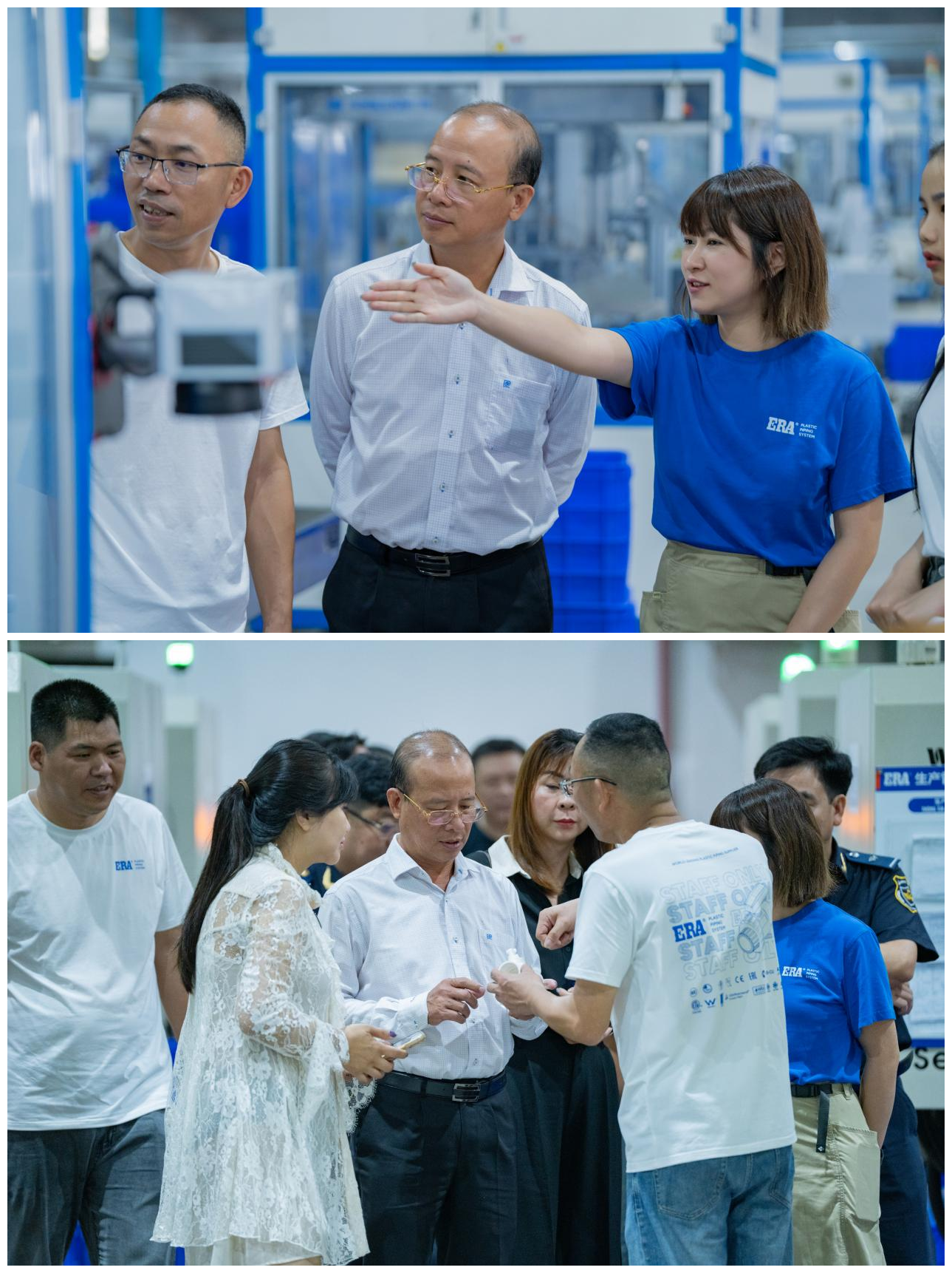 Visitez l'atelier intelligent, le centre de R&D et de tests, la salle d'exposition de produits, etc.