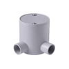 BOITE DE JONCTION PROFONDE ANGLE 2 VOIES