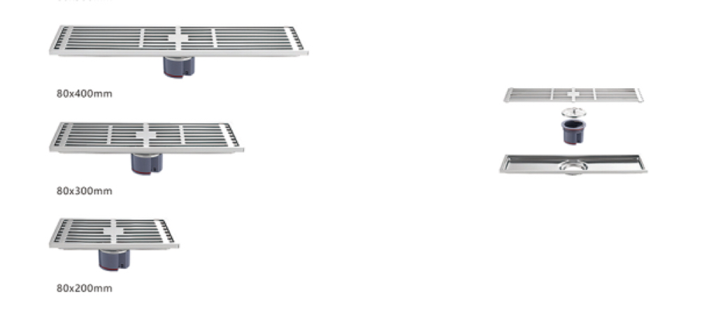 ERA-CC8×40 Siphon de sol