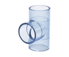 TÉ DROIT UPVC Transparent