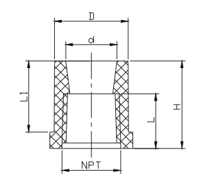 Anneau réducteur femelle PVC SCH40