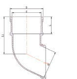 SABOT DE TUYAU DE LIGNE RONDE RGUK015