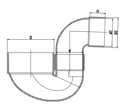 GOULOTTE À DÉCHETS AU SOL
