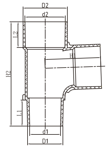 Jonction de dalle 88 degrés plaine