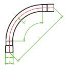 (HD)COURBE DE BALAYAGE 90°ORANGE