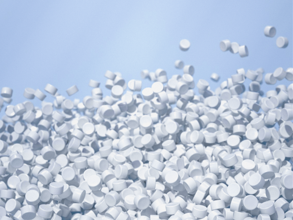 Granules en PVC
