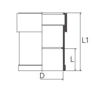RALLONGE D'ACCOUPLEMENT UD015
