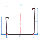RGA001 GOUTTIÈRE DE PLUIE