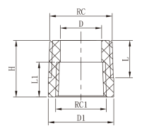 DOUILLE RÉDUCTRICE PPH THII010