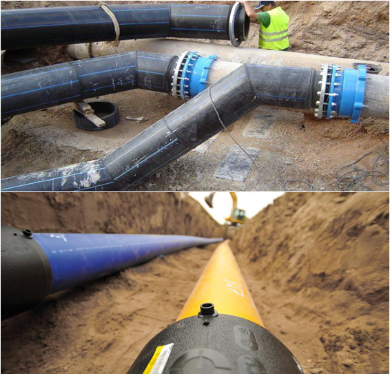 Pipe HDPE dans le projet (2)