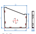 RGA003R EMBOUT DROIT