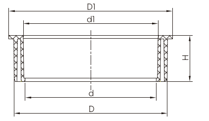  DANS RÉDUCTEUR DE TUYAU M/F
