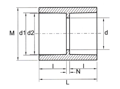 RACCORD UPVC Transparent