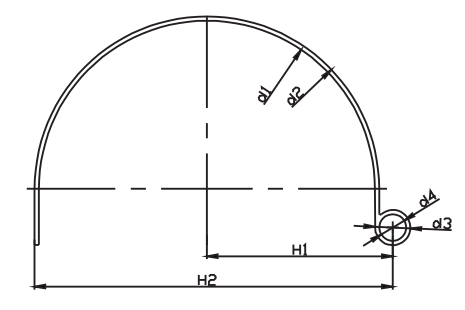 RWGM001 GOUTTIÈRE DE PLUIE