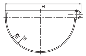 RWGL005 EMBOUT GAUCHE