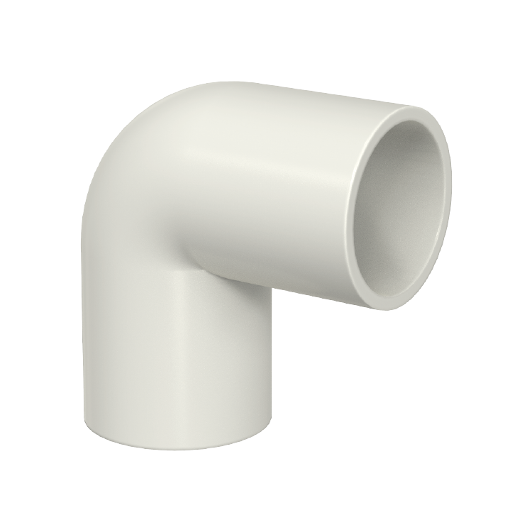 Coude électrique isolant en PVC-U