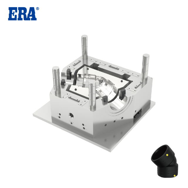 PE Electrofusion 45 ° Moule de coude