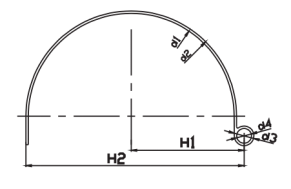 RWGL001 GOUTTIÈRE DE PLUIE