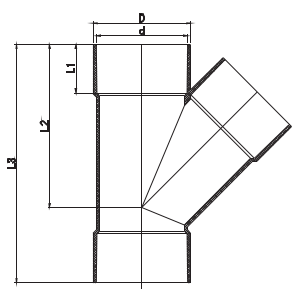AUDT06 JONCTION 45° F/F