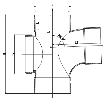 JONCTION D'ACCÈS LATÉRAL 88° F/F
