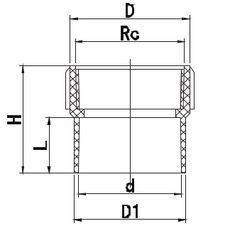 CONNECTEUR FER FEMELLE