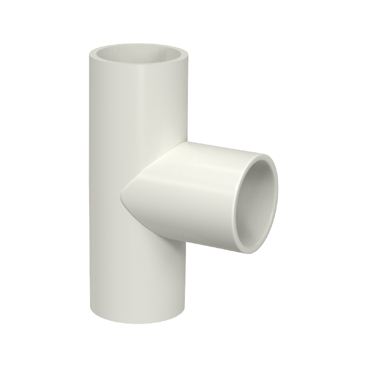 Té électrique isolant en PVC-U