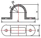 SELLE DE MONTAGE DE CONDUIT