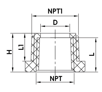 DOUILLE PVC SCH40 MIP X FIP