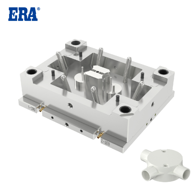 Moule à boîte circulaire à 3 voies