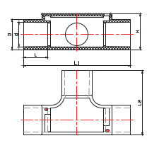 TÉ D'INSPECTION DE CONDUITS