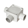 BOITE DE JONCTION CARREE A 3 VOIES