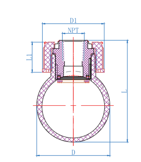 Selles en PVC SCH40 en PVC
