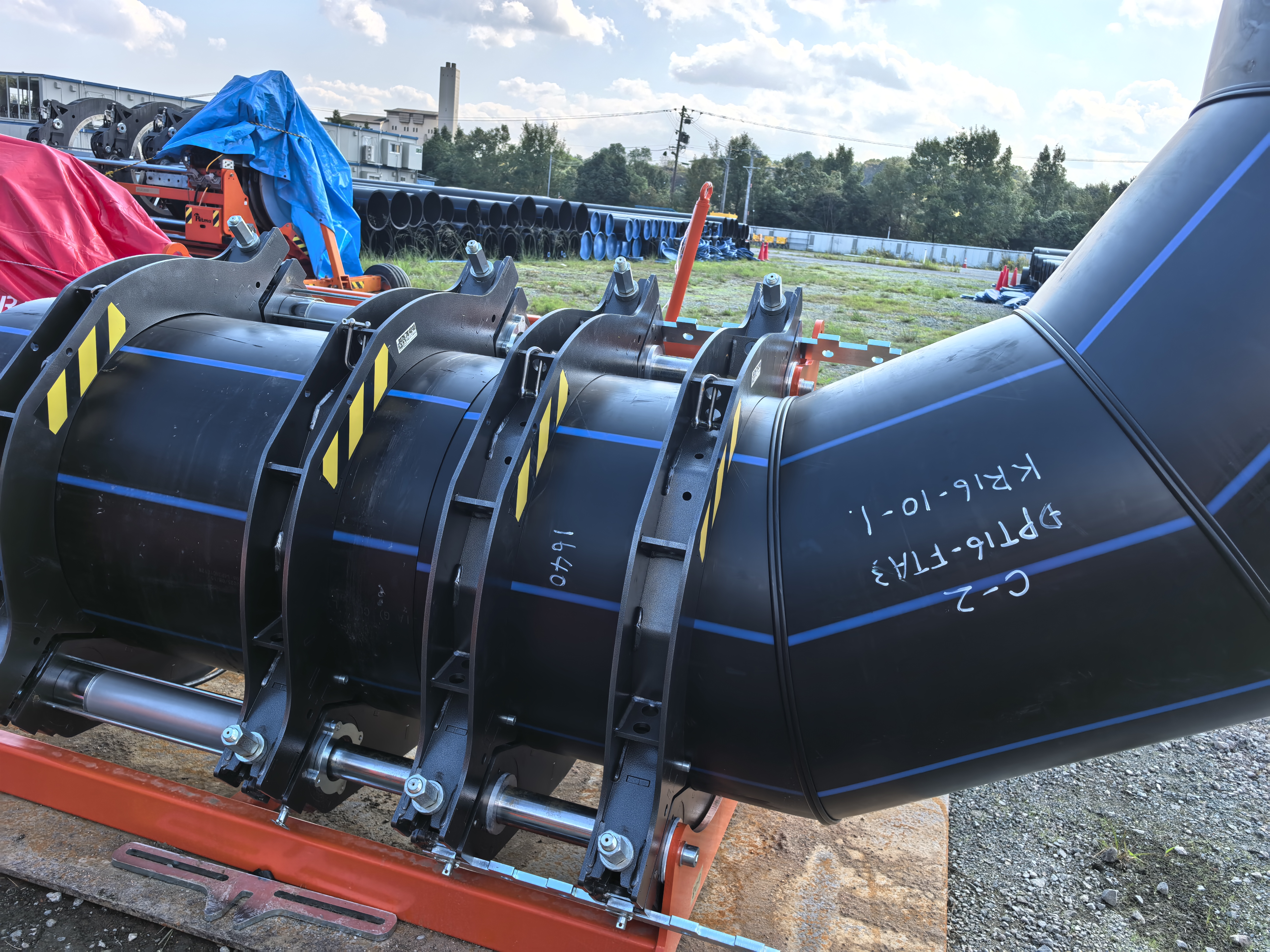 Joint de fusion HDPE sans fuite pour r&eacute;sidus