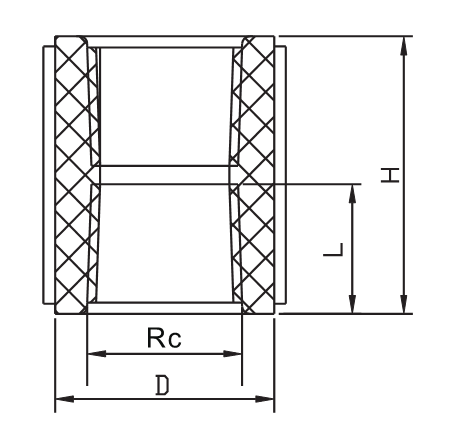 Raccord fileté femelle F/F