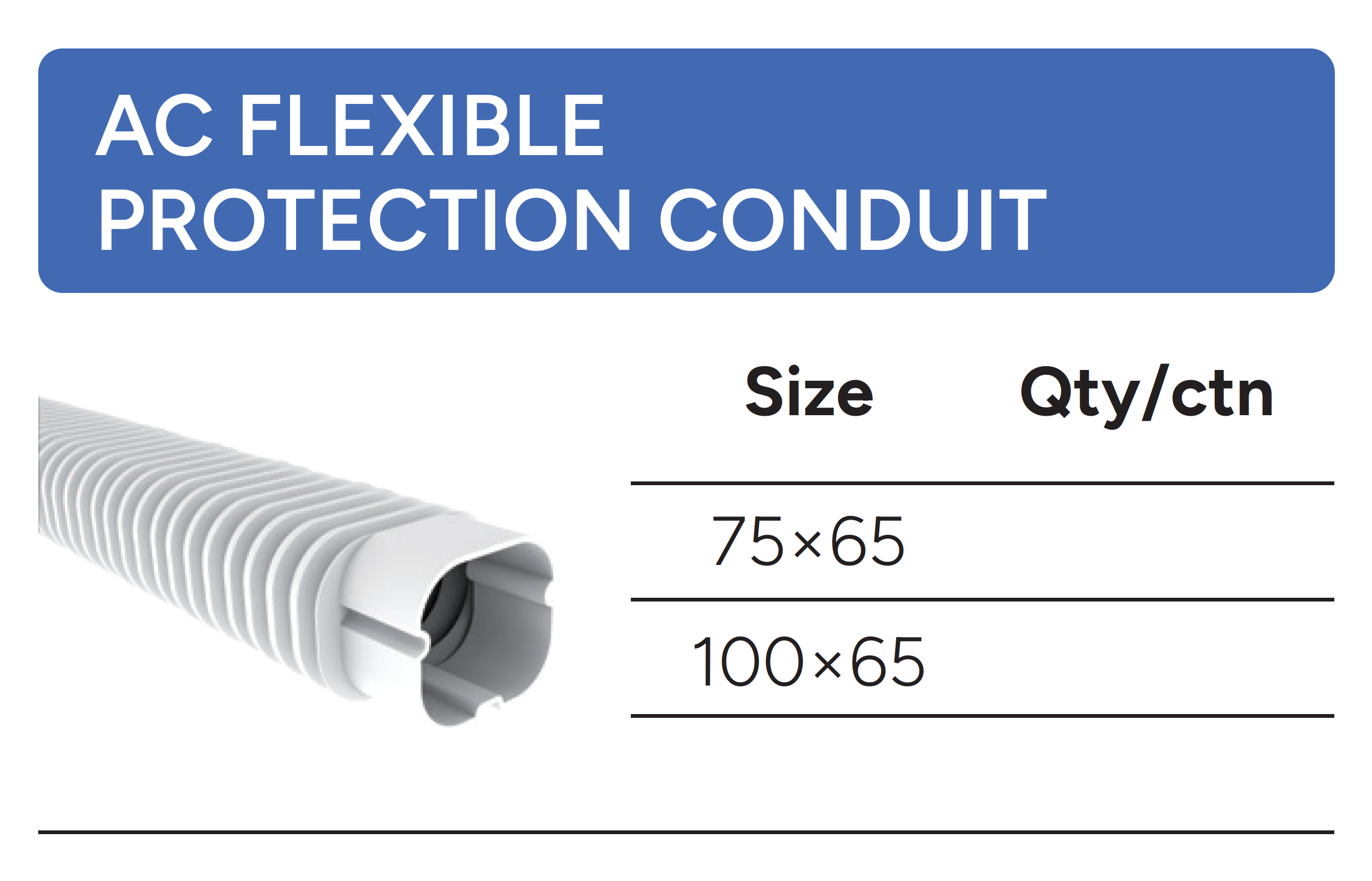 CONDUIT DE PROTECTION FLEXIBLE CA