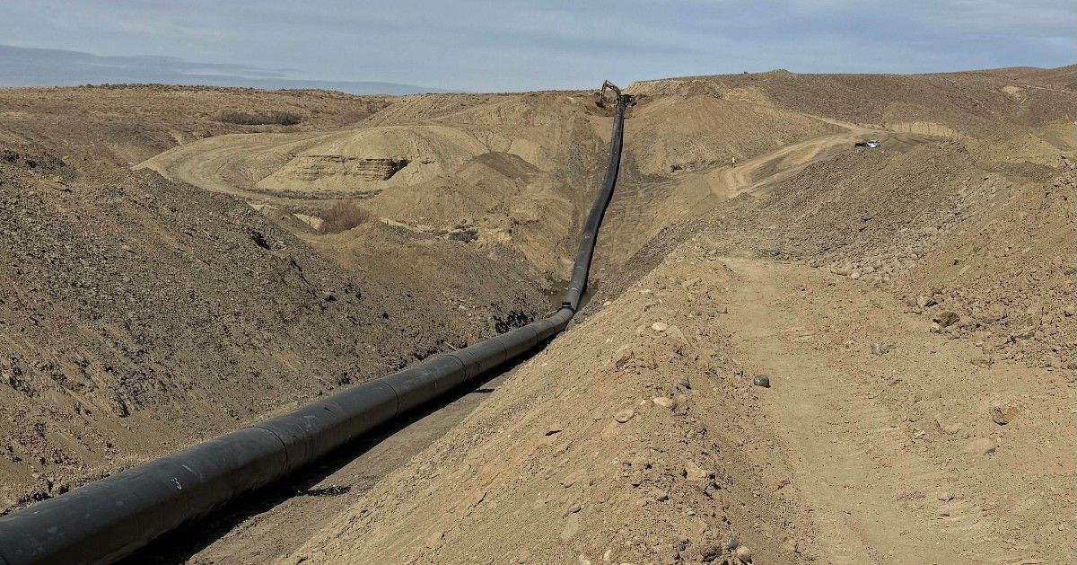 site minier &eacute;loign&eacute; de tuyaux l&eacute;gers en PEHD